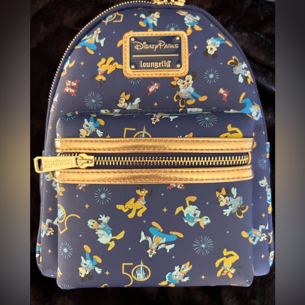 Disney 50th Anniversary Mickey and Friends Loungefly